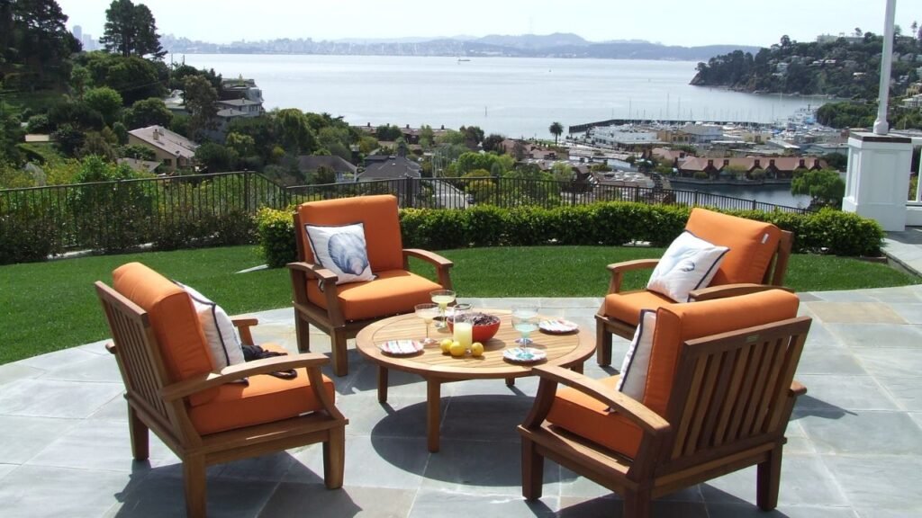 Discounted patio furniture set on sale